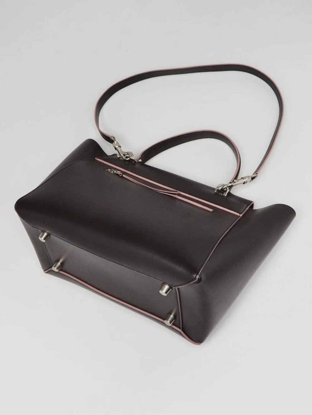 Celine Black Smooth Calfskin Leather Mini Belt Bag - Picture 3 of 12